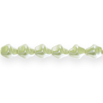 Irregularly-shaped glass beads, 11x10mm