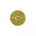 Ümar, kergelt kumerate servadega, lameda pinnaga, kannaga metallnööp, 15mm/24L