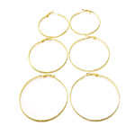 Round Loop Earring Ear Wire Pairs and Sets / 50, 60, 65mm