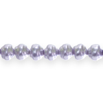 Round irregularly-shaped glass beads, 8mm