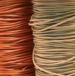 Natural Leather Cord, ø 3,5 mm diameter