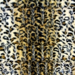 Leopardi mustriga kunstkarusnahk, 155cm 3400-06