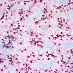 Kirsiõitega mööblikangas, 140cm, 91267-01, B&B fabrics