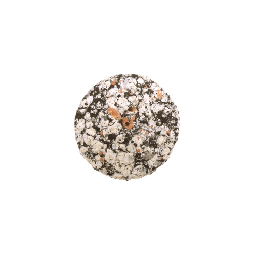 Krobeline, kivilaadne, kannaga plastiknööp, 20mm, 32L