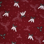 Jõuluteemaline (Candy Cane), puuvillane kangas, sarjast Lynette Anderson Design, 110cm, 35041, Soodushind!