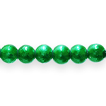  Round glass imitation pearl beads, 8mm