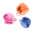 Plastic Button, rose shape ø10 mm, size: 16L