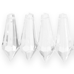 Hulknurkne piisakujuline kristall 37x15mm