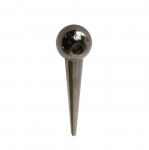 Metal stud, stitch-fastened decorative rivet 27 x 8 mm