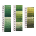 Anchor mouline, cotton floss, Color Palette No.10