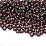 Czech Rocaille silverline beads, Seed Beads, Nr.6 (3.7-4.3 mm), Preciosa