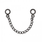 Metallist, kett kinnitusrõngastega, riputustripp 110,5 x 5 mm