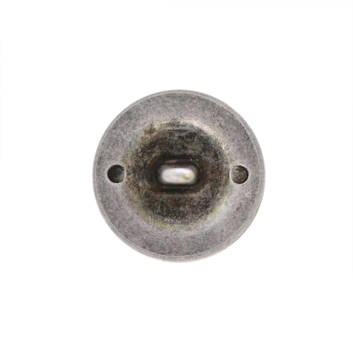Metallnööp reljeefse triibumustriga 28mm/44L