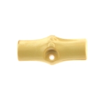 Puidulaadne plastikust pöör, ühe auguga 2,8 x 1,2 cm