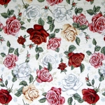 Gobeläänkangas, tugevam dekoratiivkangaskangas roosidega, 140cm, Art. 87356