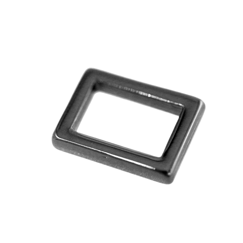 Kandiline rõngakujuline dekoratiivne metallaas 21 mm x 16 mm rihmale 10 mm või 15 mm