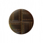 Õmblusmustriga, kannaga nööp ø25 mm, suurus: 40L