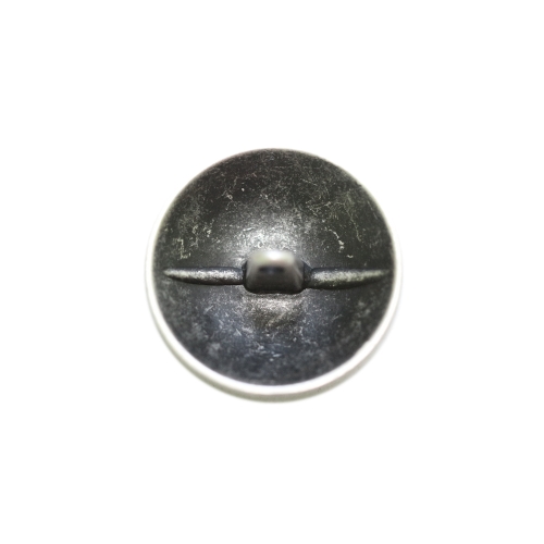 Ümar, poolkera kujuline, kannaga metallnööp, 20mm/30L