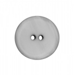 Nööp kahe auguga, äärtest musta värvi ø24 mm, suurus: 38L