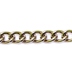 Decorative metal chain (aluminum) 15 x 11 x 3 mm