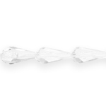 Hulknurkne piisakujuline kristall, 25 x 12mm