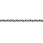Декоративная металлическая цепь (сталь) 6,3 x 3,7 x 1 мм
