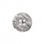 Krobelise pinnaga, marmorilaadne plastiknööp, nelja auguga ø15 mm, suurus: 24L