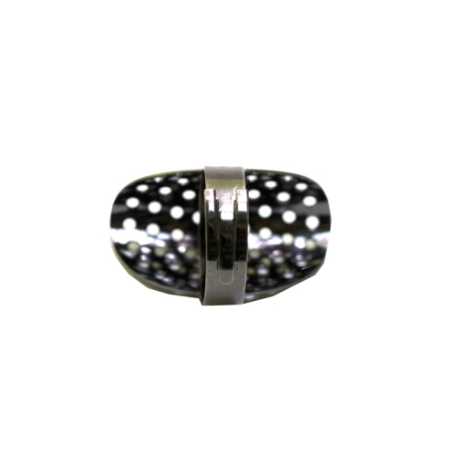 Sõrmusetoorik kumera sõelataolise kettaga / 30 x 19mm