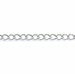 Декоративная металлическая цепь (сталь) 7,6 x 5,6 x 1,4 мм