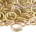 Chain making rings Chain Maille, wire18 ga ø1 mm, ring ø4,37 mm, 140 pcs, Beadalon (USA)