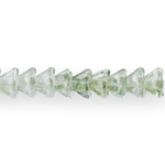 Bell-shaped glass beads, 8x6mm