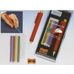 Набор из маркировочного карандаша с 16 сменными стержнями-мелками и точилкой, HoechstMass 41006