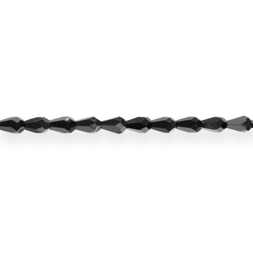 Tilgakujuline tahuline ülalt pikuti auguga 7,5 x 4,5 mm klaashelmes (Preciosa)