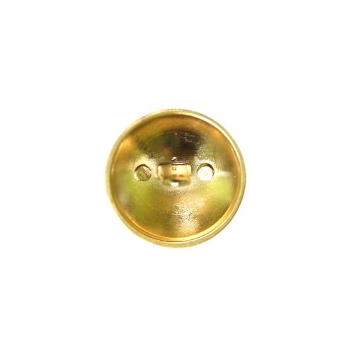 Ümar, kumera pinnaga, lopergune, reljeefse mustriga, kannaga metallnööp, 15mm/24L
