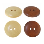 Wooden Button, 2 holes, ø23 mm x 4,5 mm (button size: 36L)