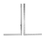 Alumiiniumist nurkjoonlaud, Ruler, 90° cm/cm , 35cm x 60cm, Donwei LS-606