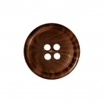 Plastiknööp nelja auguga, kõrgete äärtega ø20 mm, suurus: 32L