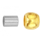 Silver and Gold Coated Beads