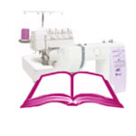 Books for overlock and sewing machine users
