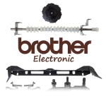 Spare parts for electronic knitting machines manufactured by Brother