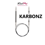 Süsinikkiust ringvardad KnitPro Karbonz