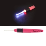 Valgustatud otsaga heegelnõelad