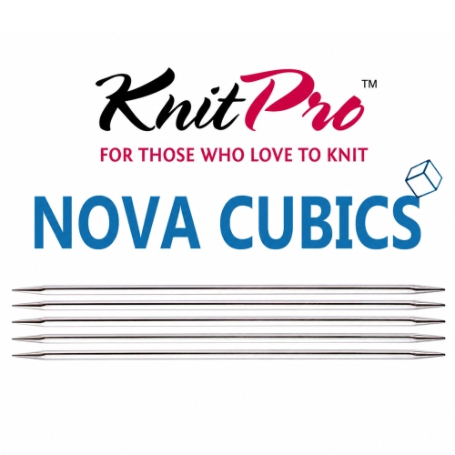 KnitPro Nova Cubics kandilised metallist sukavardad
