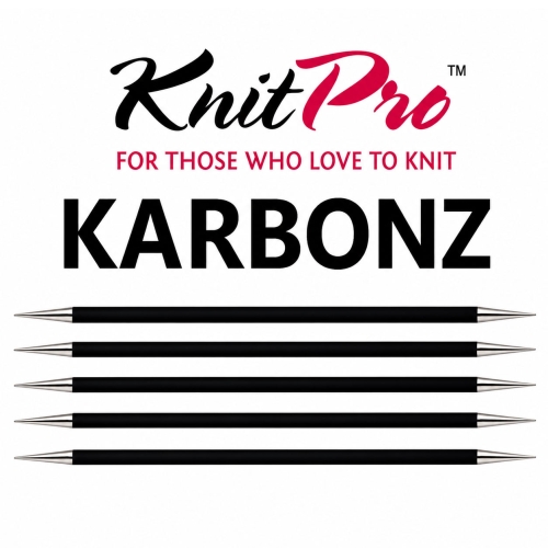 KnitPro Karbonz süsinikkiust sukavardad