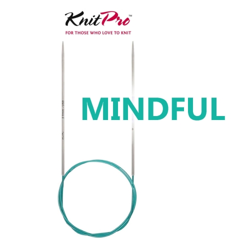 360° pöörlevad ringvardad KnitPro Mindful