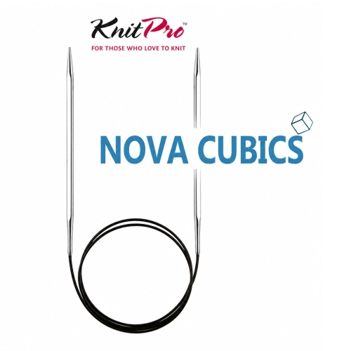 Kandilised metallist KnitPro Nova Cubics ringvardad
