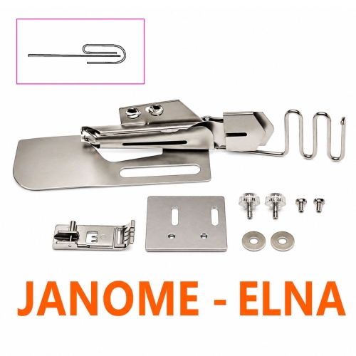 JANOME ja ELNA kattemasinate tallad ja tarvikud