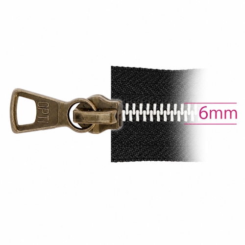 6mm Metal Zipper Parts, Sliders, Pullers