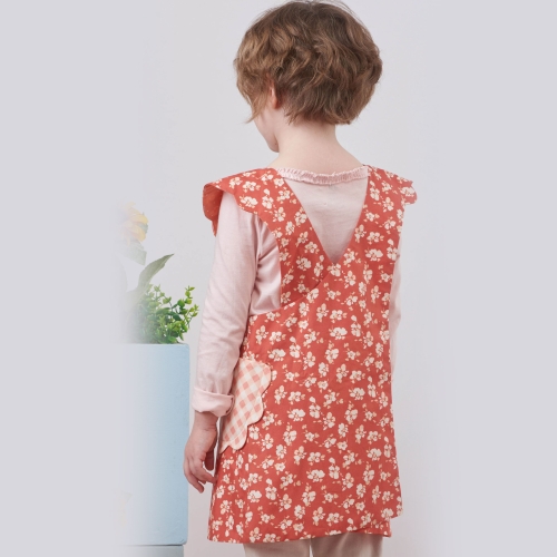 Simplicity lõikekomplekt S9767, Ümbermähitav põll lastele ja naistele ning rättmüts, disain: RUBY JEAN`S CLOSET 