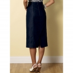 Misses` Raised-Waist or Elastic-Waist Skirts, Butterick B6326 